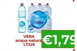 Supermercati Pasquale Prisco Vera acqua naturale offerta