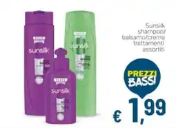 Aldel Discount Sunsilk shampoo/balsamo/crema trattamenti assortiti offerta