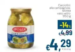 Aldel Discount Carciofini alla campagnola Iposea offerta