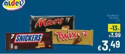 Aldel Discount Twix/Mars/Snickers offerta