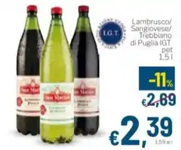 Aldel Discount Lambrusco/Sangiovese/Trebbiano di Puglia IGT offerta