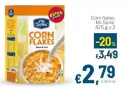 Aldel Discount Corn flakes Mr. Spike offerta
