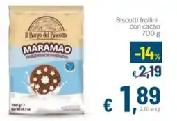Aldel Discount Il Borgo del Biscotto Maramao offerta