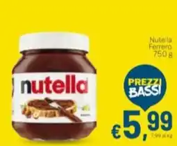 Aldel Discount Nutella Ferrero offerta