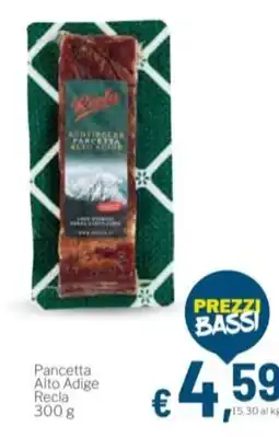Aldel Discount Pancetta Alto Adige Recla offerta