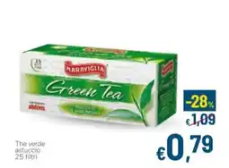 Aldel Discount Maraviglia Green Tea offerta