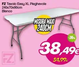 Franzy's FZ Tavolo Easy XL Pieghevole offerta