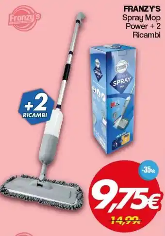 Franzy's Spray Mop Power