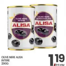 Interspar Olive nere alisa intere offerta