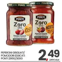 Interspar Peperoni Grigliati / Pomodori Essiccati Ponti offerta
