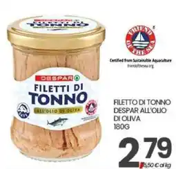 Interspar Filetti di tonno Despar all'olio di oliva offerta