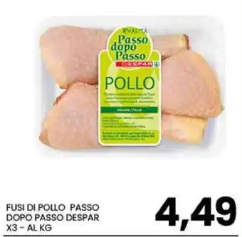 Fusi di pollo passo dopo passo despar