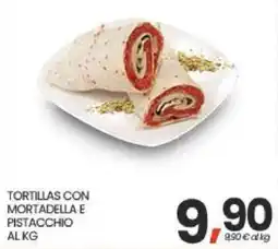 Interspar Tortillas con mortadella e pistacchio offerta