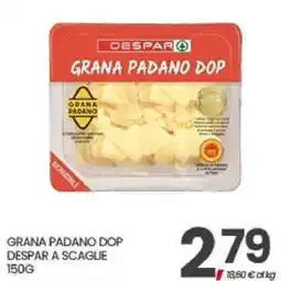 Interspar Grana Padano DOP Despar a scaglie offerta