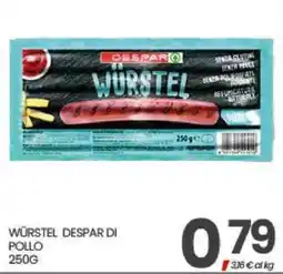 Interspar Würstel Despar di pollo offerta