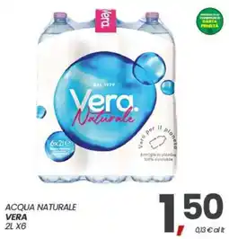 Interspar Acqua Naturale Vera offerta