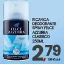 Interspar Felce Azzurra deodorante spray classico offerta