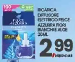 Interspar Ricarica diffusore elettrico Felce Azzurra Fiori Bianchi e Aloe offerta