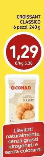 Spazio Conad Croissant classico Conad offerta