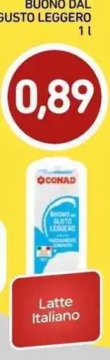 Spazio Conad Latte Italiano offerta