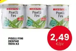 Interspar Piselli Fini Despar offerta