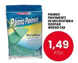 Interspar Panno Pavimenti Despar offerta