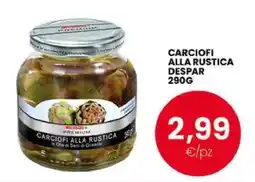 Interspar Carciofi alla rustica Despar offerta