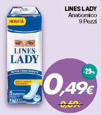 Lines Lady Anatomico