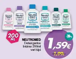 Franzy's Neutromed Detergente Intimo offerta