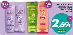 Franzy's L'Oréal Elvive Shampoo e Balsamo offerta