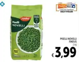 Spazio Conad Piselli Novelli Findus offerta