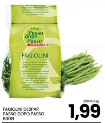 Fagiolini Despar Passo Dopo Passo
