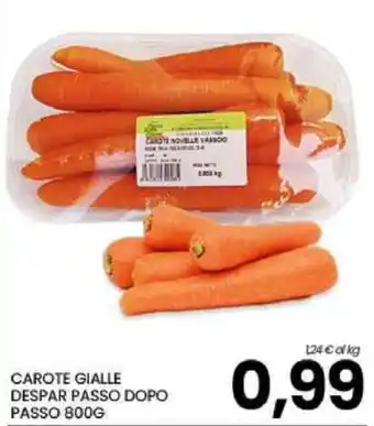 Carote gialle Despar
