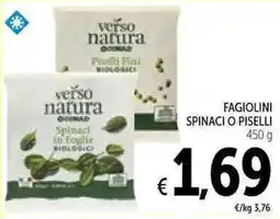 Spazio Conad verso natura Spinaci in Foglie Biologici offerta