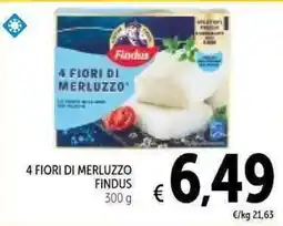 Spazio Conad 4 Fiori di Merluzzo Findus offerta