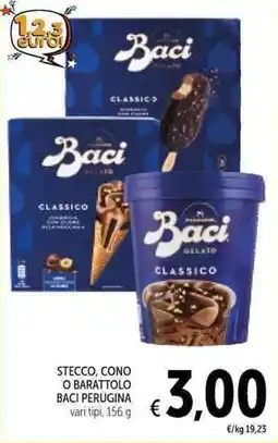 Spazio Conad Baci gelato classico offerta