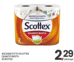 Interspar Asciugatutto Scottex Quanto Basta offerta