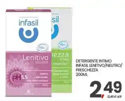 Interspar Detergente intimo Infasil Lenitivo/Neutro/Freschezza offerta