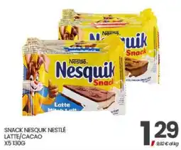 Interspar Snack Nesquik Nestlé Latte/Cacao offerta