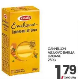 Interspar Cannelloni all'uovo Barilla Emiliane offerta