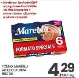 Interspar Tonno Mareblu all'olio d'oliva offerta