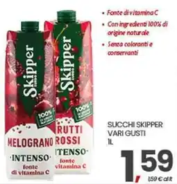 Interspar Succhi Skipper vari gusti offerta