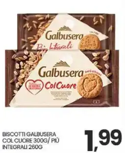 Interspar Biscotti Galbusera Col Cuore offerta