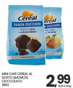 Interspar Mini cake cereal al gusto limone/al cioccolato offerta