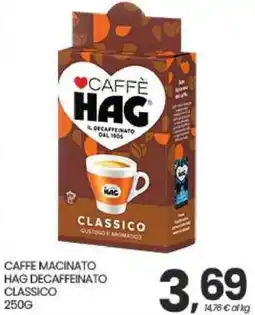 Interspar Caffè Hag decaffeinato classico offerta