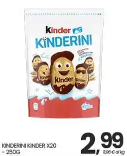 Interspar Kinder Kinderini offerta