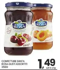 Interspar Confetture Santa Rosa gusti assortiti offerta