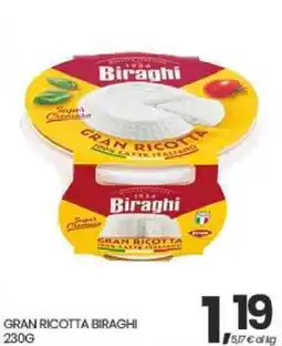 Interspar Gran Ricotta Biraghi offerta