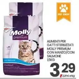 Interspar Molly premium con salmone offerta