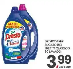 Interspar Detersivi per bucato bio Presto classico offerta